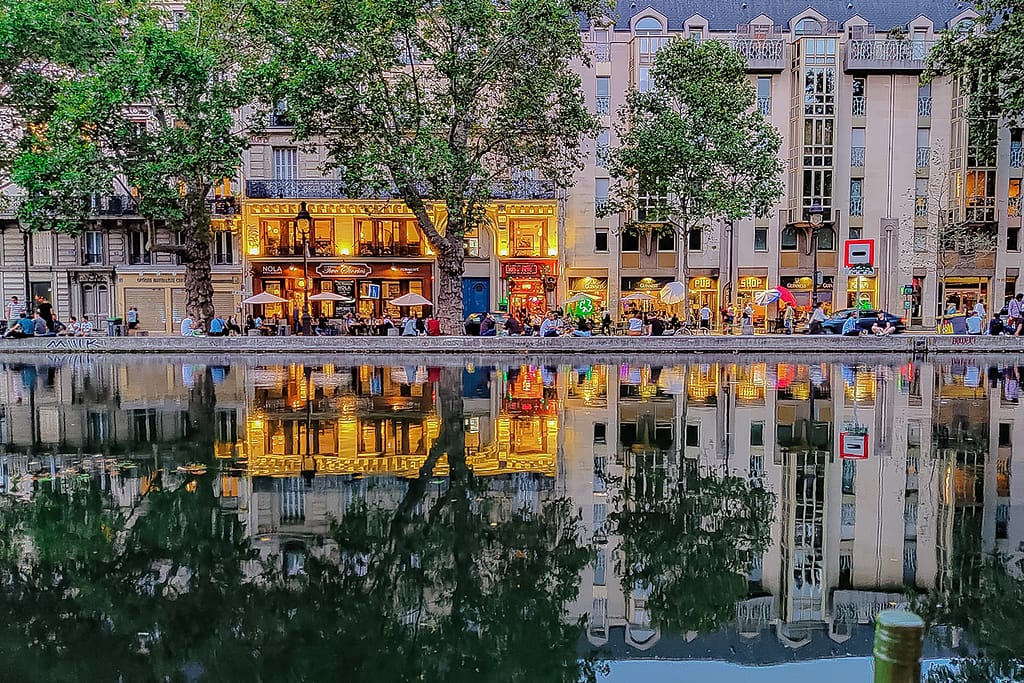 Canal St Martin, 10th arrondissement, Paris