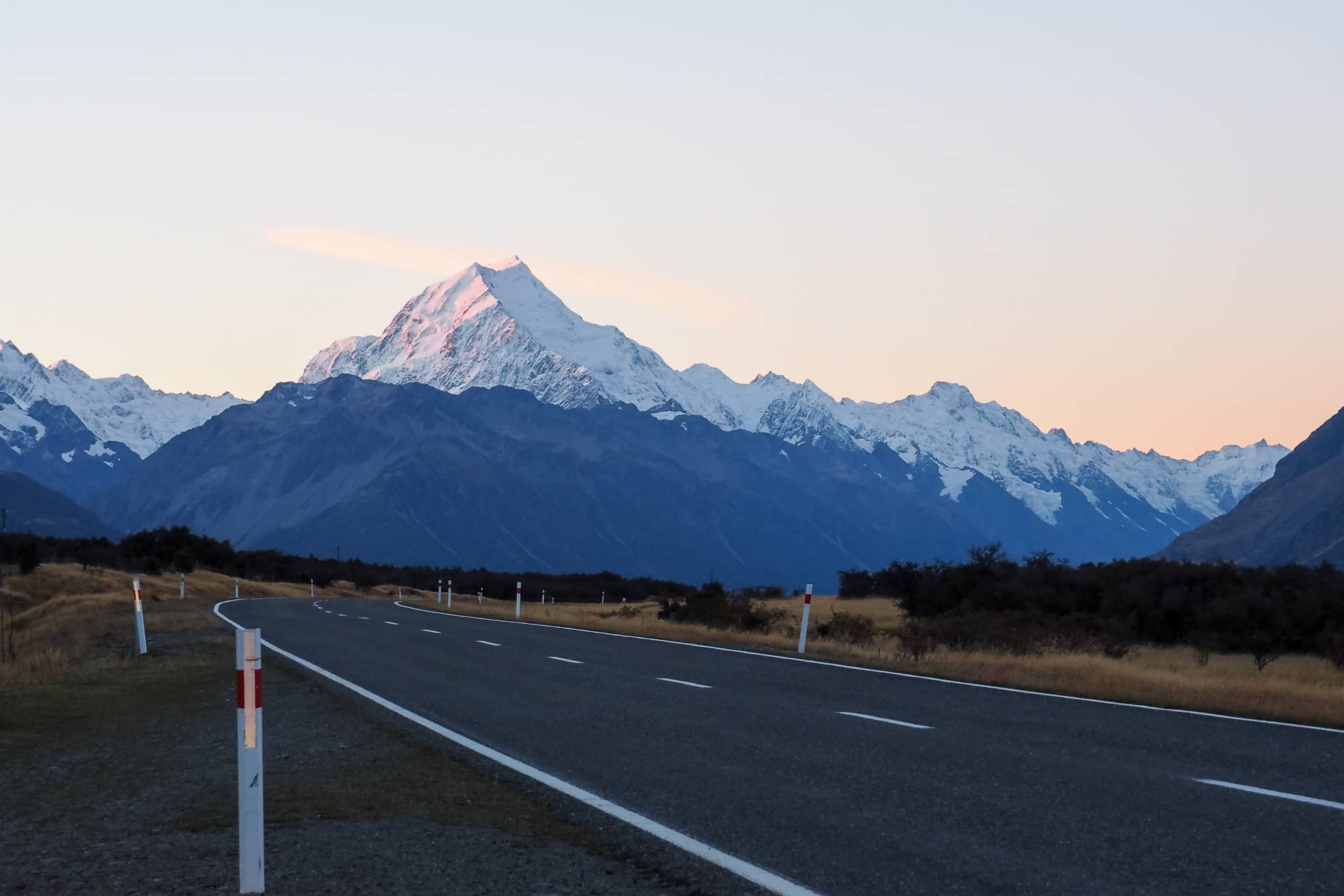 Mount Cook from the road
